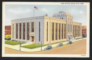 Post Office Sioux City Iowa Unused c1935