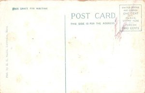 Falls by Monnlight Lawrence, Massachusetts MA Postcard