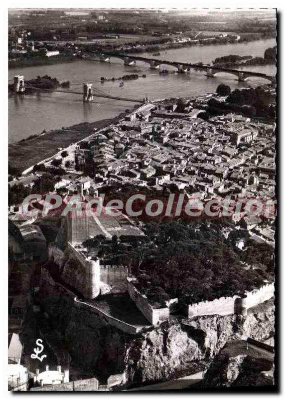 Modern Postcard Beaucaire View Aerienne