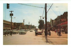 NY - Monticello. Main Street ca 1950's