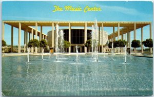 M-47274 A portion of the Music Center For The Performing Arts Los Angeles Cal...