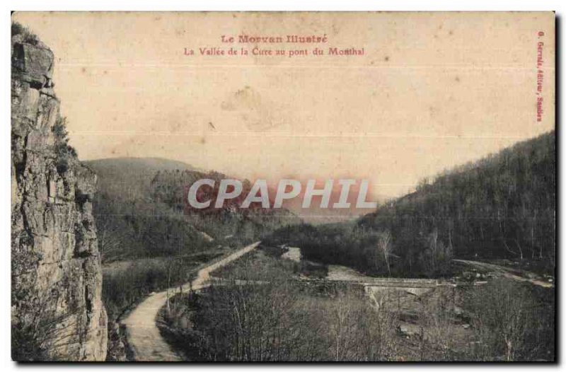 The Valley of the Cure - Bridge Mönthal - Old Postcard