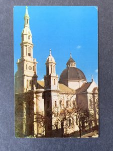 Cathedral of The Blessed Sacrament Sacramento CA Chrome Postcard H1153091424