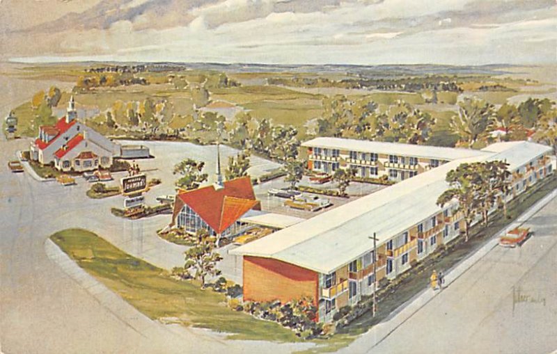 Howard Johnsons Motor Lodge Portsmouth, New Hampshire USA Motel / Hotel Unused 