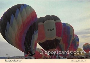 Colorful Balloons Modern Card - Photo by John Penrod Unused 