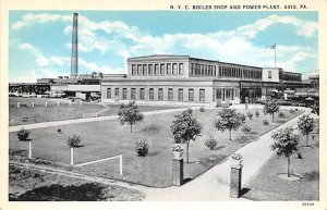 NYC Boiler Shop Power Plant - Avis, Pennsylvania PA  