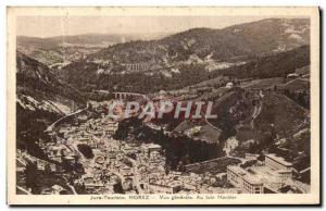 Old Postcard Morez Jura Tourist Vue Generale At lion Morbier