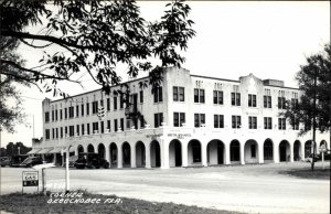 Okeechobee FL Southland Hotel Grill c1940 Real Photo Postcard