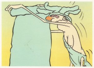 Een Griekse Tragedie Dutch Risque Animation Film Postcard