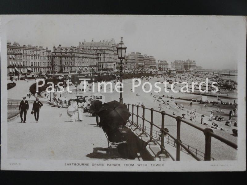 c1907 RP - Eastbourne Grand Parade from Wish Tower