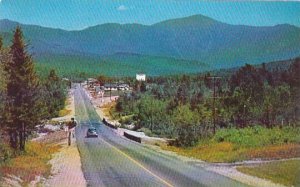 New Hampshire Twin Mountain From The Highway At Twin Mountain