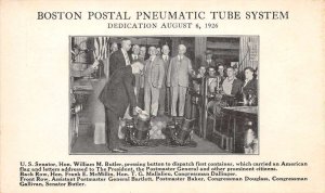 Boston Massachusetts Postal Pneumatic Tube System Senator Wm Butler PC AA67689