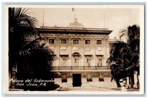 c1920's San Juan Governor's Palace Puerto Rico RPPC Photo Unposted Postcard 