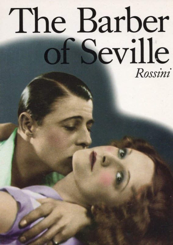 The Barber Of Seville Rossini Opera Australia 1990s Postcard