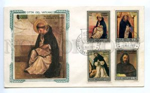 418612 Vatican 1971 year religious painting First Day COVER