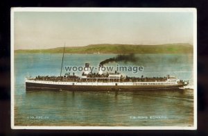 f1757 - Scottish Ferry - King Edward , built 1901 - postcard