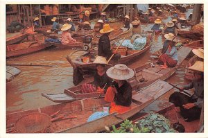 Damnersaduak Floating Market Rajburi Thailand Unused 