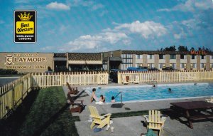 ANTIGONISH, Nova Scotia, Canada, 40-60s; Claymore Inn, Swimming Pool
