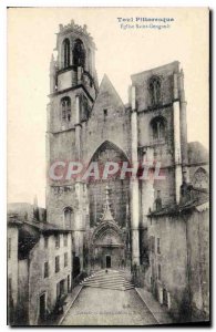 Old Postcard Toul Picturesque Church St. Gengoult