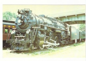 Nickel Plate Road 763, Roanoke Transportation Museum, Virginia, Vintage Postcard