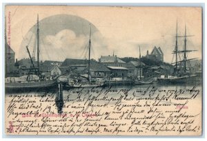 1901 View of Bad Heiligenhafen Ostsea Germany Antique Posted Postcard