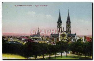 Niort Old Postcard Church of Saint Andre