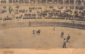 Bull Fight Tarjeta Postal Bullfighting 1907 