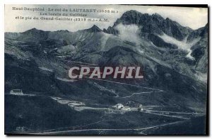 Postcard Old High Dauphine Lautaret Galibier laces