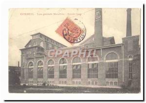 Corbeil Postcard Old New Large frontage mills (mill)