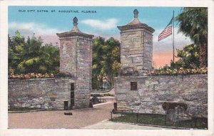 Florida Saint Augustine Old City Gates 1934