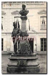 Longjumeau - Monument D & # 39 Adolphe Adam - Old Postcard