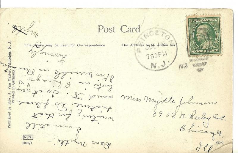 1910 Tusculum ~ Princeton, New Jersey