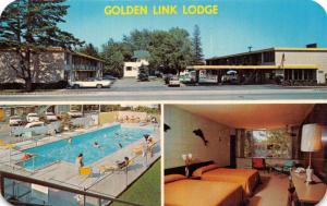 ST JOSEPH MICHIGAN-GOLDEN LINK LODGE LOT OF 2 POSTCARDS 1960s 