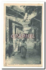 Morocco Meknes Old Postcard The bunting manufacturers