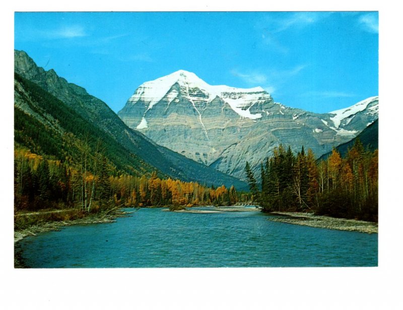 Mount Robson, Robson River, British Columbia,