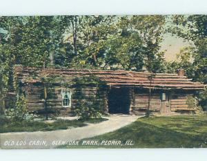 Divided-Back HISTORIC HOME Peoria Illinois IL W4935