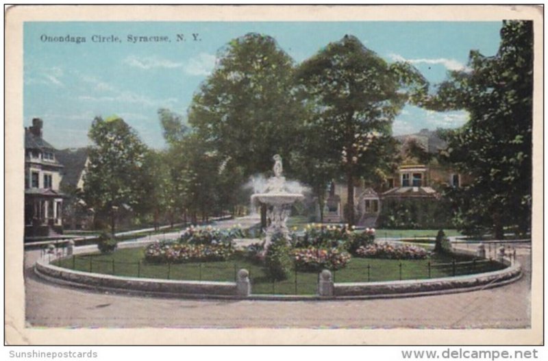 New York Syracuse Onondaga Circle