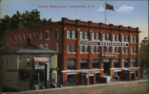 Campbellton New Brunswick NB Chateau Restigouche Vintage Postcard