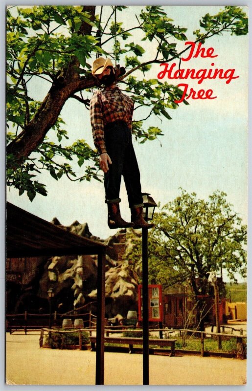 Vtg Oklahoma City OK Frontier City USA Hanging Tree Postcard