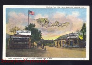 GLORIETA PASS NEW MEXICO ROUTE 66 THOMAS L GREET VINTAGE N.M POSTCARD