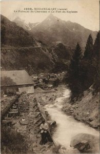 CPA MODANE MODANE-GARE - Ruisseau du Charmaix - Fort du Replaton (1192456)