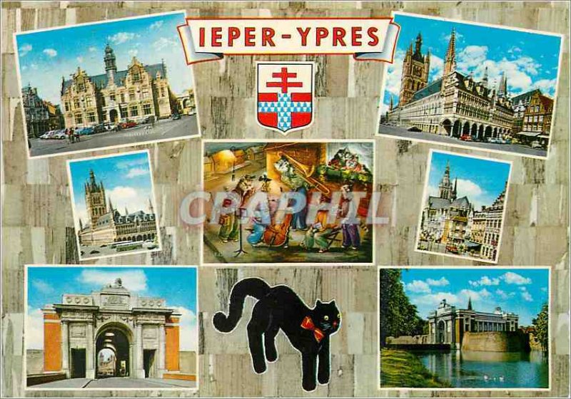 A Modern Postcard Hello from Ieper