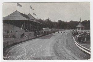 Horse Race Racing Track Lima Ohio 1910c postcard 