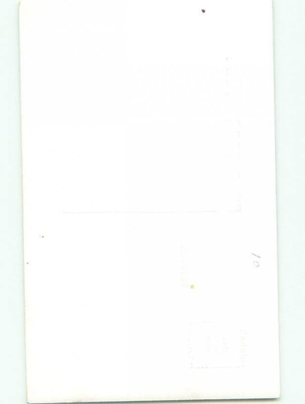 Old rppc BUILDING SCENE Architecture Postcard AB1205