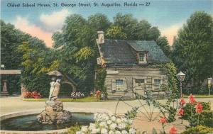 FL, Saint Augustine, Florida, Oldest School House, Tichnor