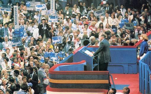 NY - New York City, Sen. Edward Kennedy Addresses Democratic Nat'l Convention