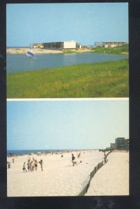 SILVER LAKE DEWEY BEACH DELAWARE MULTI VIEW VINTAGE POSTCARD