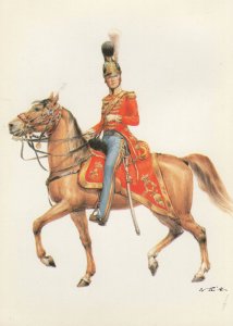 Konigreich Frankreich Kingdom Of France 1814 Soldier Postcard