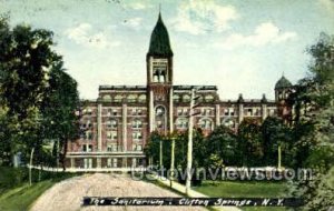 The Sanitarium in Clifton Springs, New York