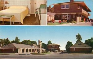 OR, Eugene, Oregon, City Center Lodge Motel, Multi View, Color Sales Co. SC3058